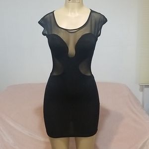 Black party dress